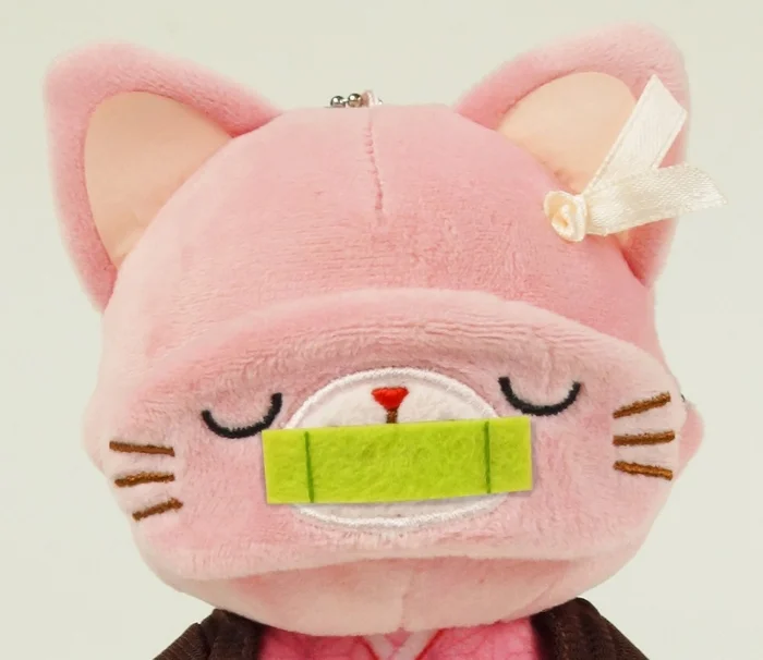 Kimetsu No Yaiba Cat Plush Keychain Collection 5 Kimetsu No Yaiba Cat Plush Keychain Collection - Image 5