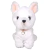 PUPS! Medium White Terrier Plush