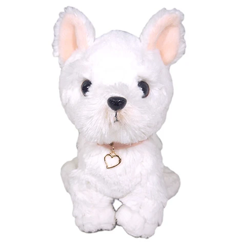 PUPS! Medium White Terrier Plush 1 PUPS! Medium White Terrier Plush