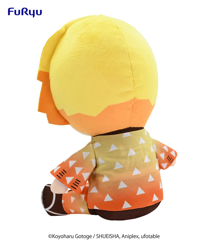 Demon Slayer: Kimetsu No Yaiba Zenitsu Agatsuma Big Plush Toy 4 Demon Slayer: Kimetsu No Yaiba Zenitsu Agatsuma Big Plush Toy - Image 4