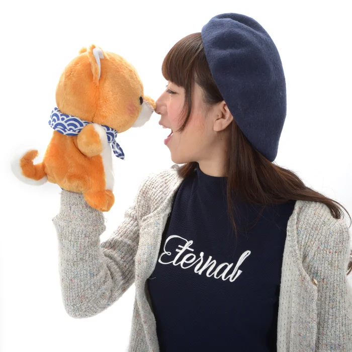 Mameshiba San Kyodai Dog Hand Puppets 3 Mameshiba San Kyodai Dog Hand Puppets - Image 3