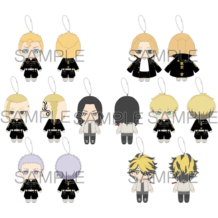 Tokyo Revengers X Pas Chara Plushie Collection 1 Tokyo Revengers X Pas Chara Plushie Collection