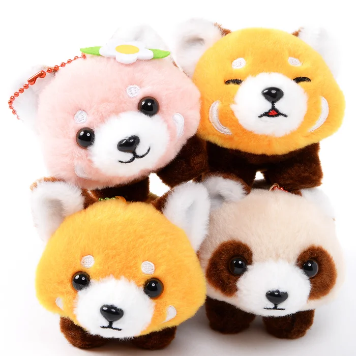 Lesser Panda-chan Yochi-yochi Red Panda Plush Collection (Ball Chain) 1 Lesser Panda-chan Yochi-yochi Red Panda Plush Collection (Ball Chain)