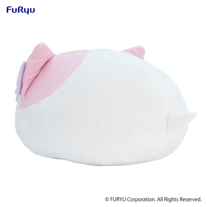 Nemuneko Cat Pastel Pink Big Plush Toy 4 Nemuneko Cat Pastel Pink Big Plush Toy - Image 4