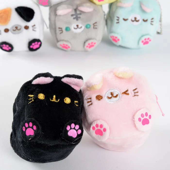 Square Cat Plush Coin Cases 11 Square Cat Plush Coin Cases - Image 11